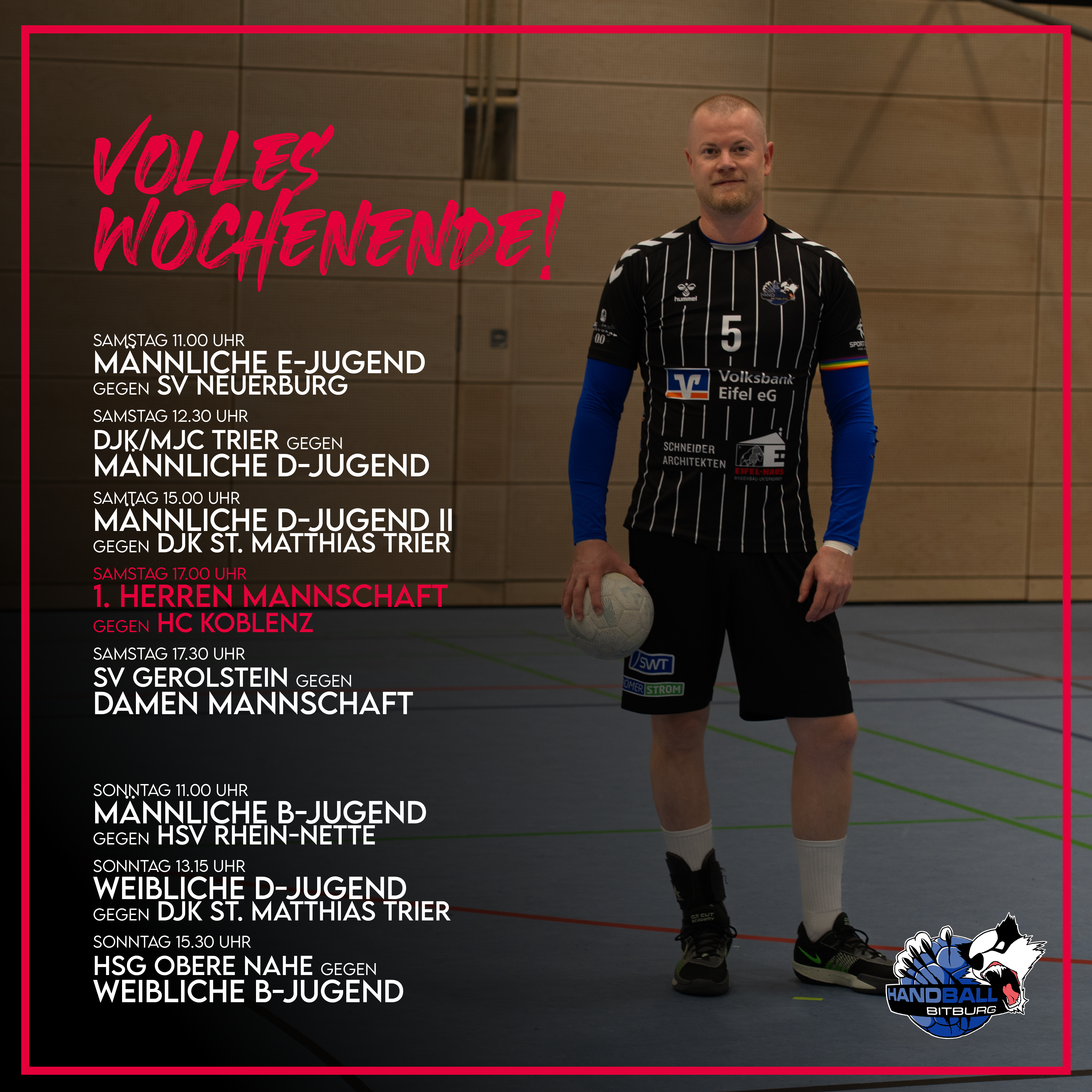 Volles Handball-Wochenende!